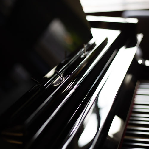 Roland GP-9M Digital Grand Piano with Moving Keys - Polished Ebony - View 9