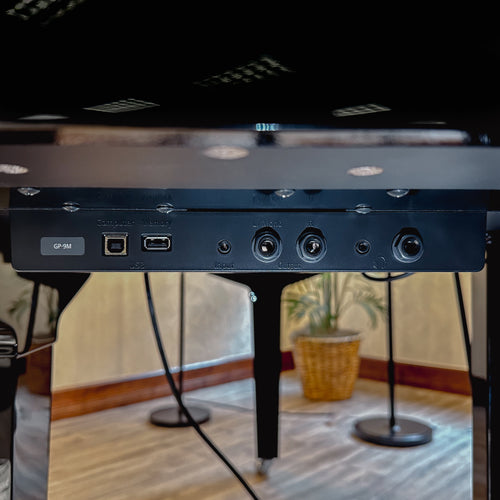 Roland GP-9M Digital Grand Piano with Moving Keys - Polished Ebony - View 19