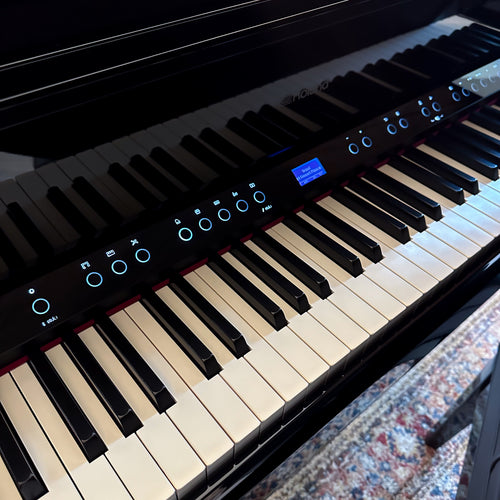 Roland GP-9M Digital Grand Piano with Moving Keys - Polished Ebony - View 16