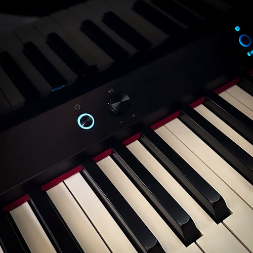 Roland GP-9M Digital Grand Piano with Moving Keys - Polished Ebony - View 18