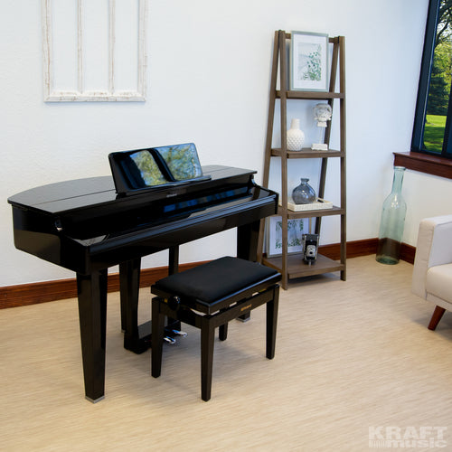 Roland GP-3 Digital Grand Piano - lid and key cover closed