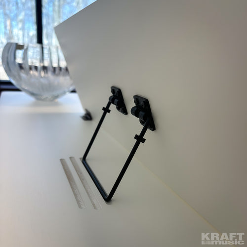 Roland HP704 Digital Piano - Satin White - music rest bracket