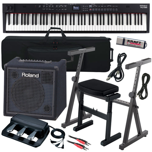 Roland RD-88 EX Stage Piano COMPLETE STAGE BUNDLE