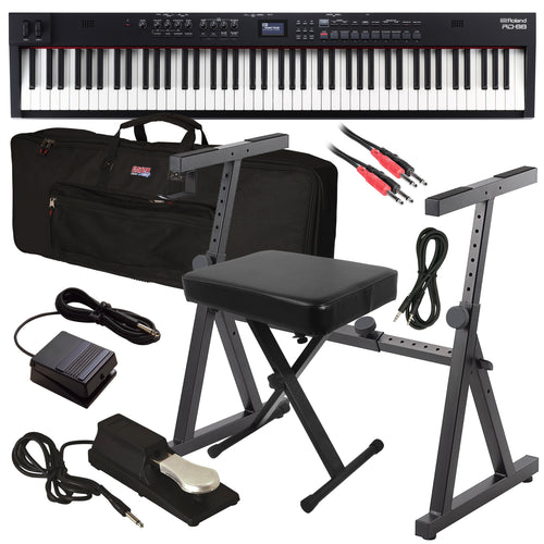 Roland RD-88 EX Stage Piano STAGE ESSENTIALS BUNDLE