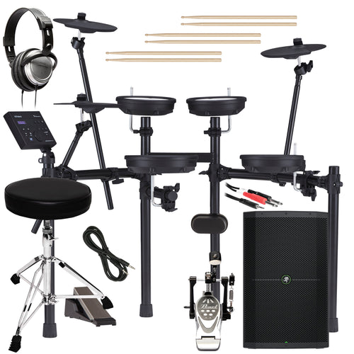 Roland TD-07DMK V-Drums Electronic Drum Set COMPLETE DRUM BUNDLE