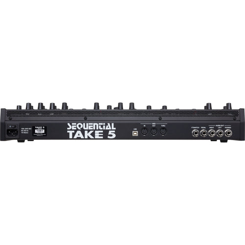 Sequential Take-5 Desktop Module 5-Voice Polyphonic Synthesizer View 2