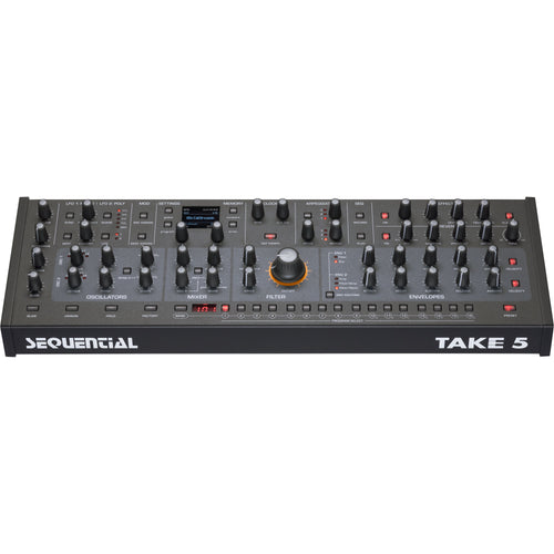 Sequential Take-5 Desktop Module 5-Voice Polyphonic Synthesizer View 5