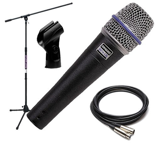 shure beta 57a dynamic instrument microphone performer pak