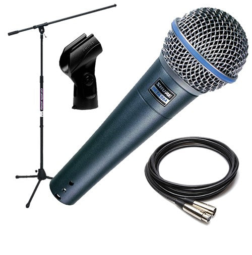 Shure Beta 58A Dynamic Vocal Microphone PERFORMER PAK – Kraft Music