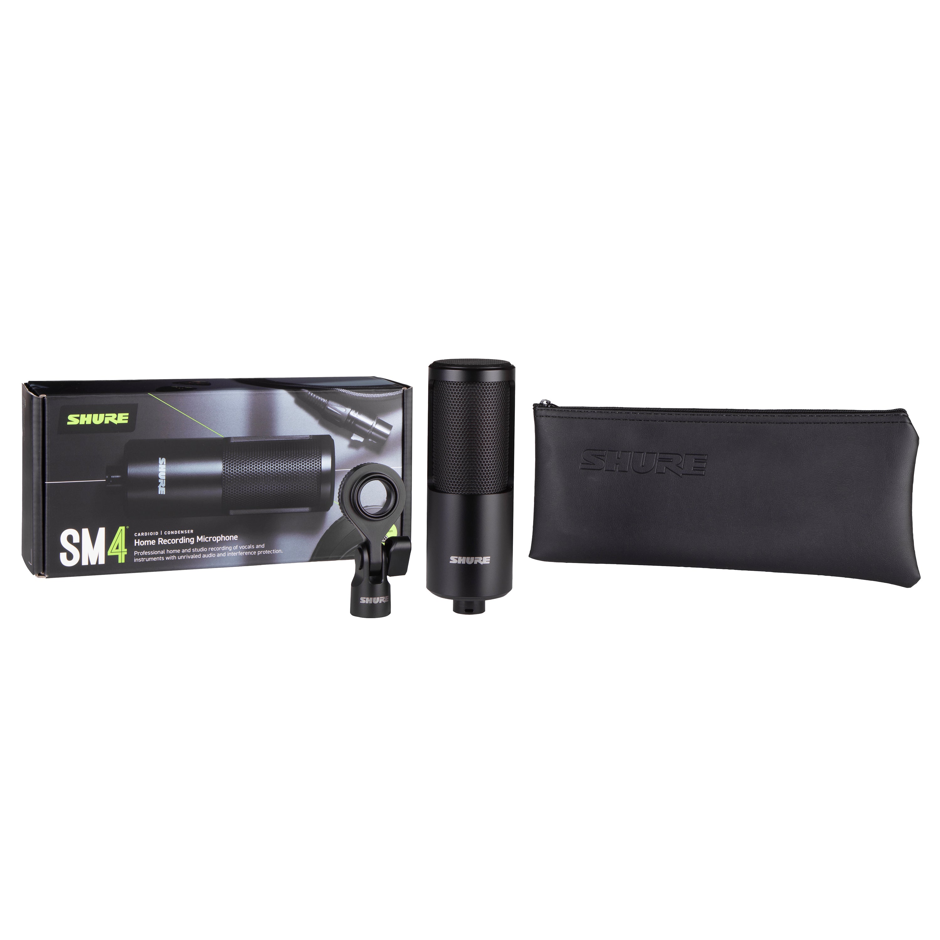 SHURE SM4 コンデンサーマイク　M70429-10 Shure SM4-K Condenser Microphone – Kraft Music