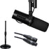 Collage image of the Shure SM7dB Dynamic Cardioid Microphone BONUS PAK