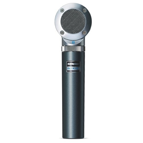 shure beta 181/bi ultra-compact condenser instrument microphone