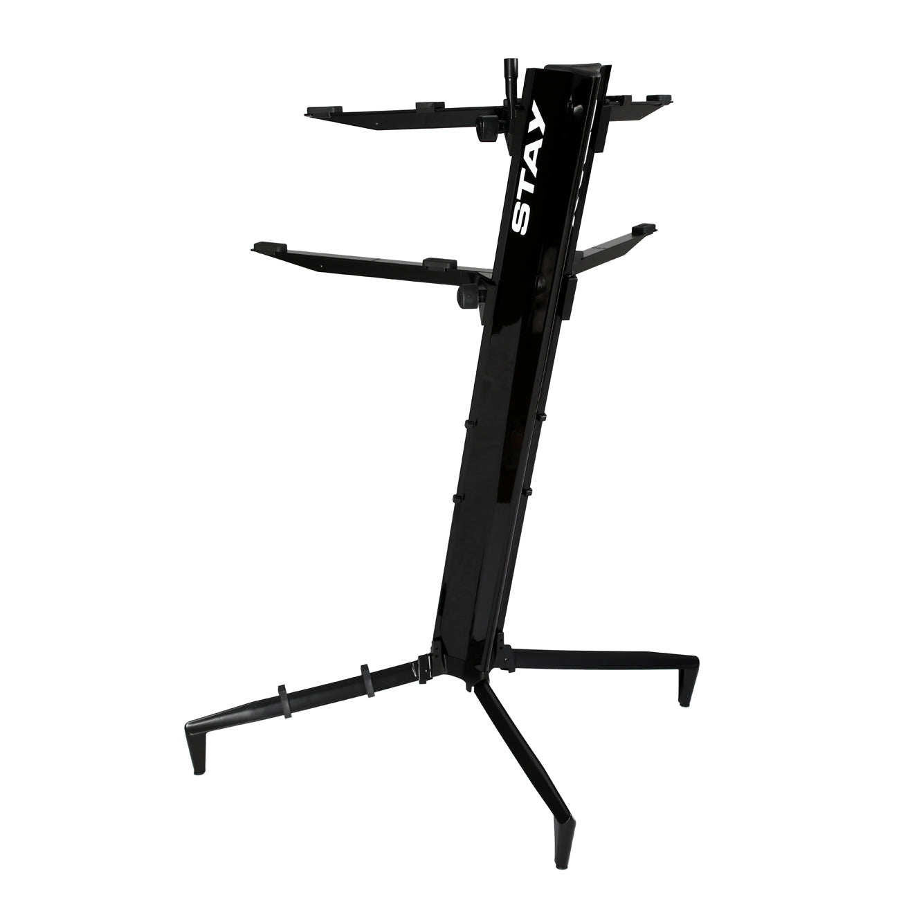 Stay Music Tower 1300/02 2-tier Keyboard Stand - Black, View 1