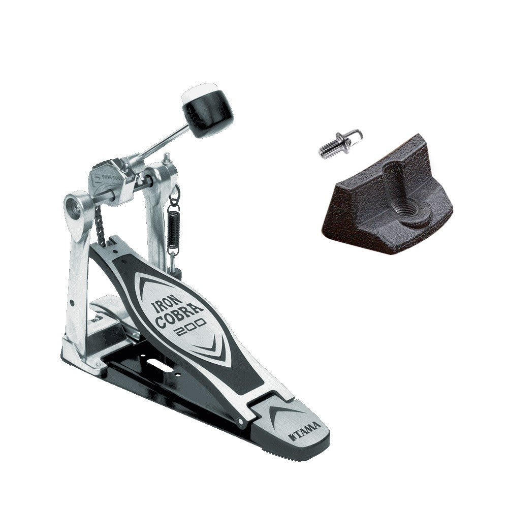 tama double pedal iron cobra Tama HP200P Iron Cobra 200 Single Bass Drum Pedal