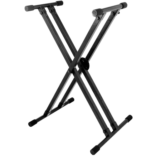 On-Stage KS330 Lok-Tight Pro Double X Frame Stand