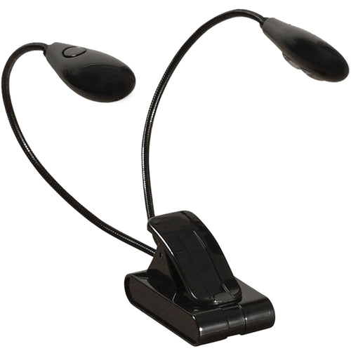 On-Stage LED204 Dual-Head 4 LED Clip-On Light