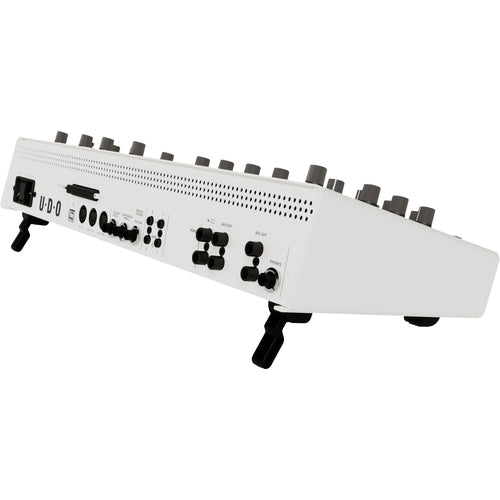 UDO Audio DMNO ON 8-Voice Polyphonic Desktop Synthesizer - White View 3