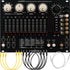Collage showing components in Vermona meloDICER Stochastic Pattern Sequencer Eurorack Module CABLE KIT