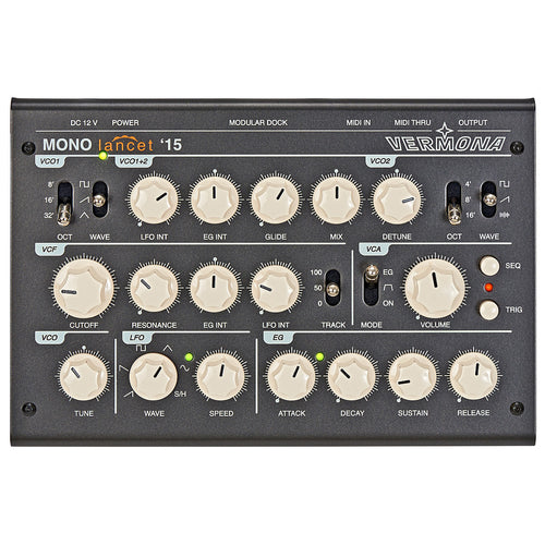 Vermona Mono Lancet '15 Desktop Monophonic Analog Synthesizer Module