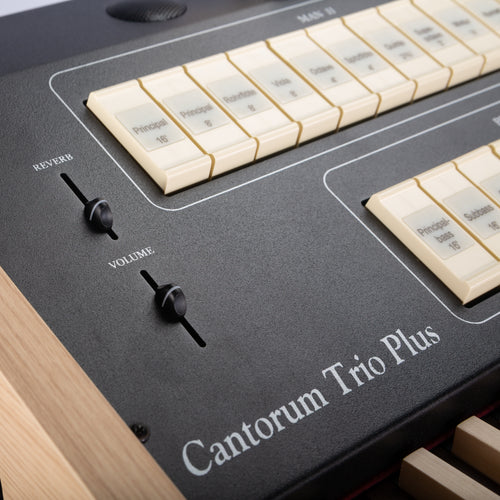 Viscount Cantorum Trio Plus Wood Keys 3 Manual Portable Organ - Close up - View 4