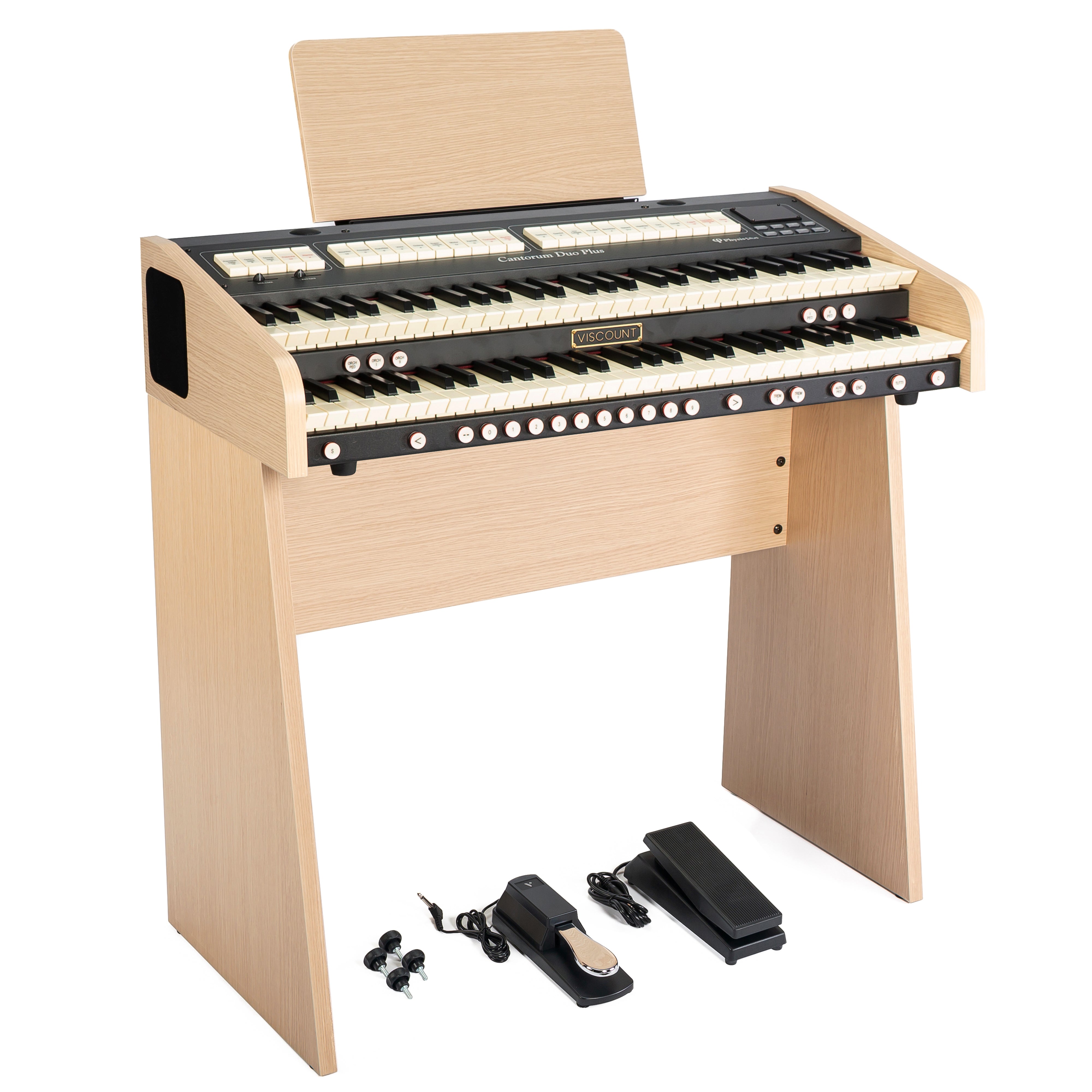 Viscount Cantorum Duo Plus 2 Manual Portable Organ W/ STAND - View 1
