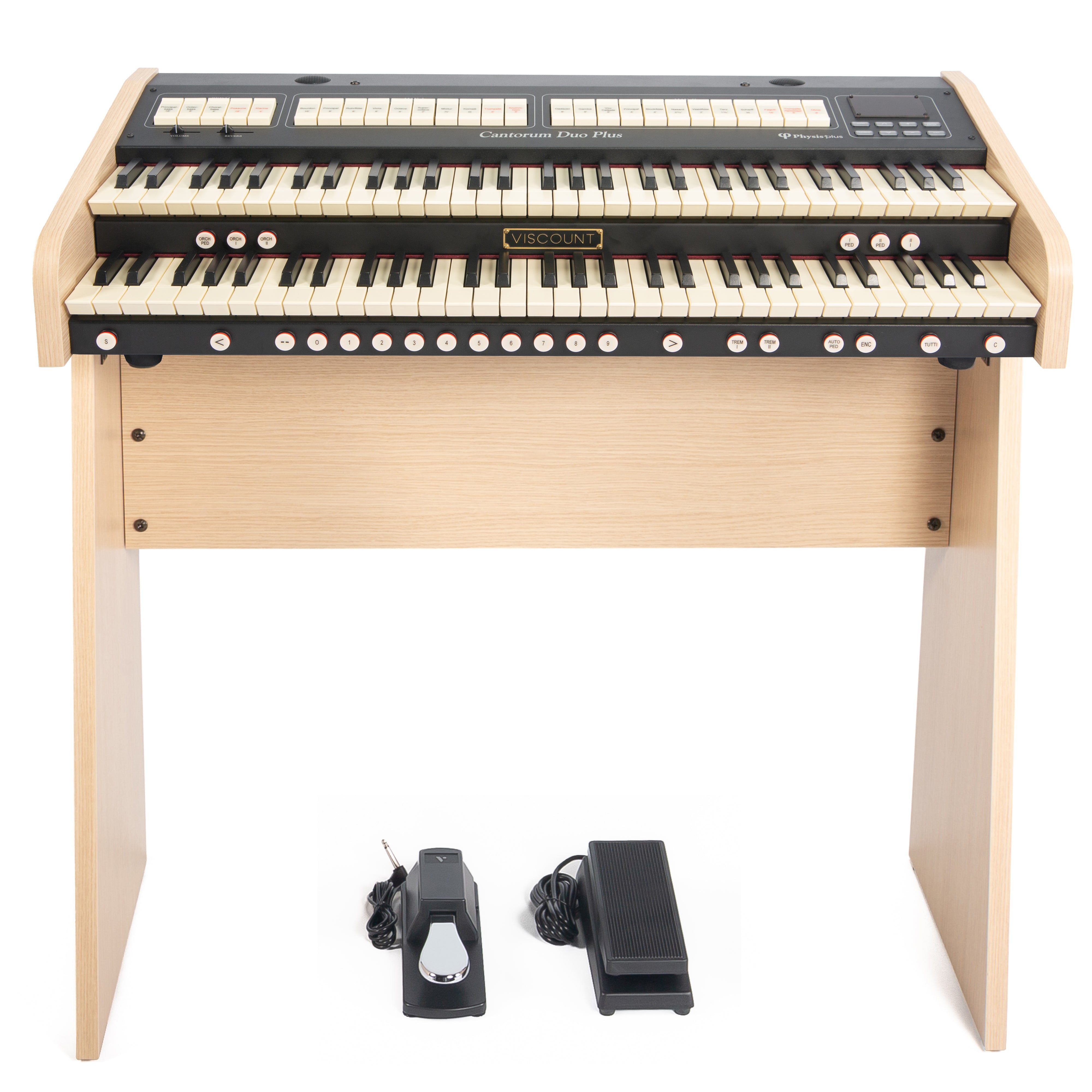 Viscount Cantorum Duo Plus 2 Manual Portable Organ W/ STAND - View 2
