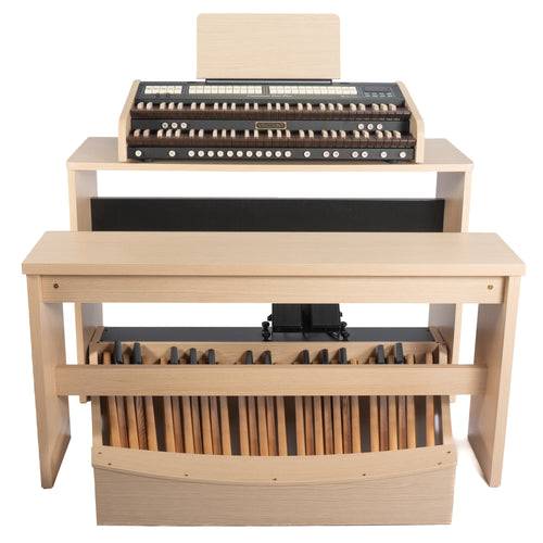 Viscount Cantorum Duo Plus 2 Manual Portable Organ - Wood Keys W/ STAND, PEDALS AND BENCH - View 2