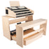 Viscount Cantorum Trio Plus 3 Manual Portable Organ WITH STAND, PEDALS, AND BENCH - View 1