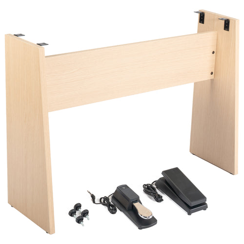 Viscount Cantorum Uno Plus Stand with Volume & Sustain Pedals - View 1