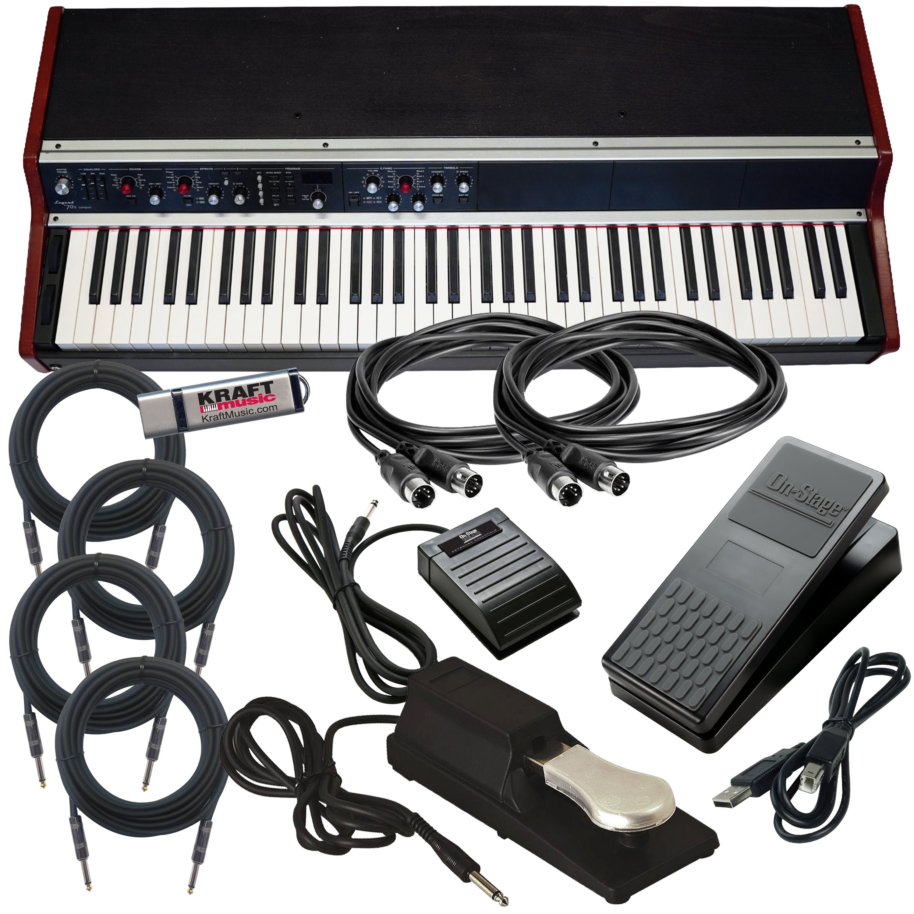 Viscount Legend '70s MKII Compact 73-key Modular Stage Piano CABLE