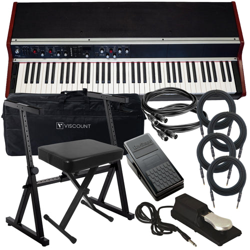 Viscount Legend '70s MKII Compact 73-key Modular Stage Piano STAGE ESSENTIALS BUNDLE