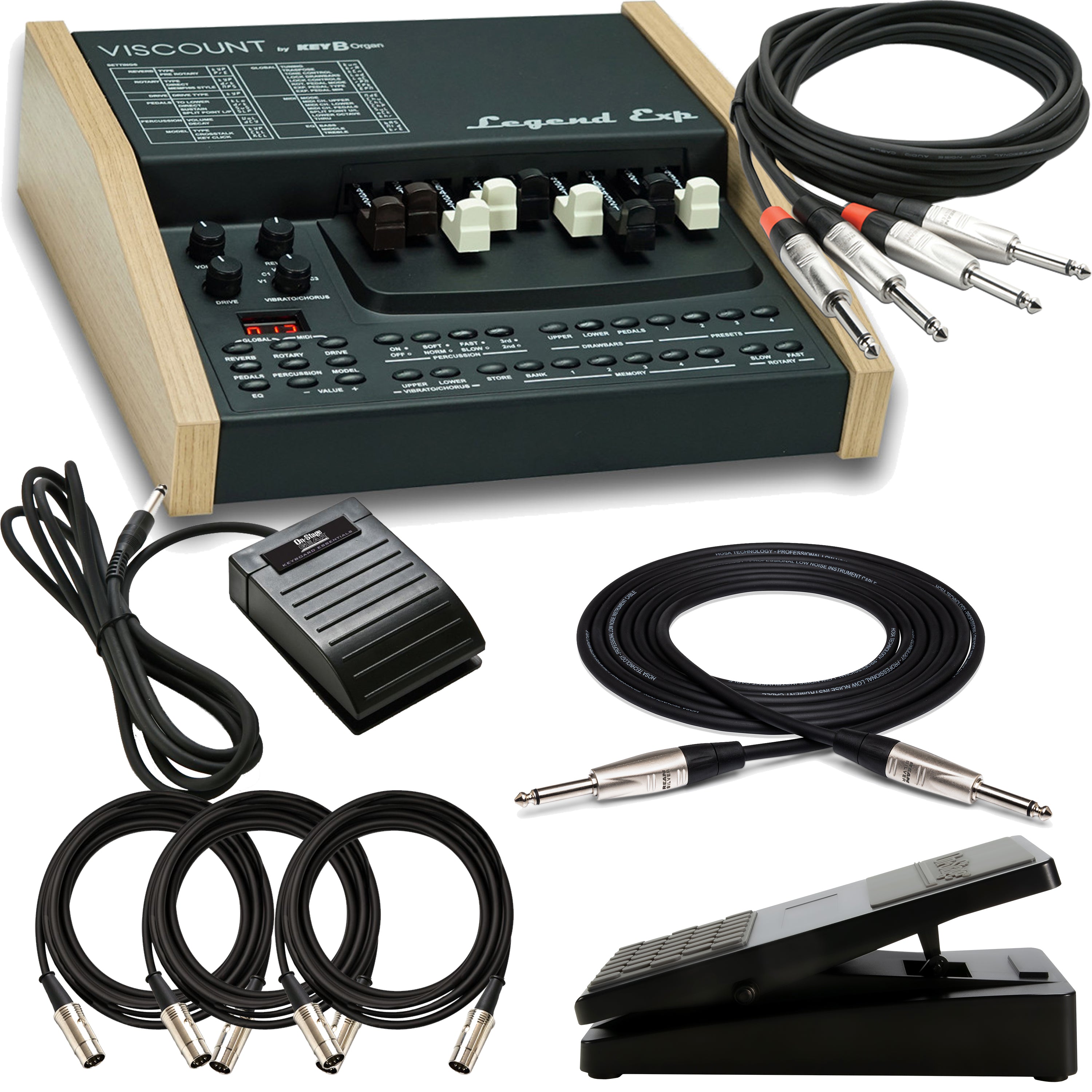 Viscount Legend Exp Organ Sound Module CABLE KIT – Kraft Music