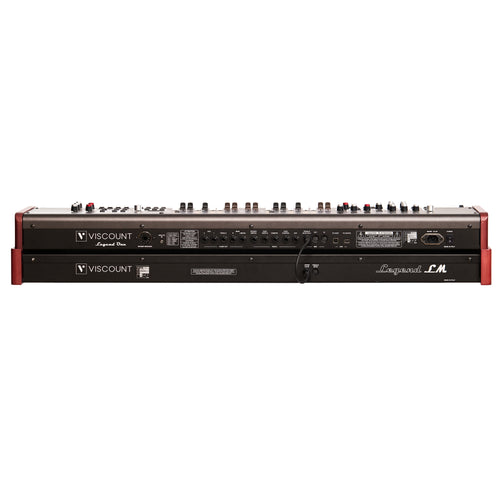 Viscount Legend One 73 Stage Keyboard with Lower Manual, rear view