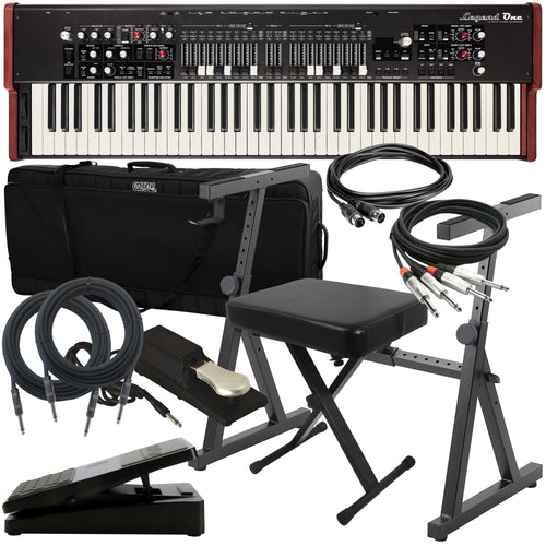 Viscount Legend One 73 Stage Keyboard STAGE ESSENTIALS BUNDLE