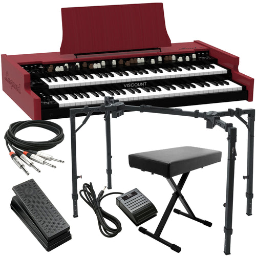 Viscount Legend SOUL 261 Digital Tonewheel Organ KEY ESSENTIALS BUNDLE