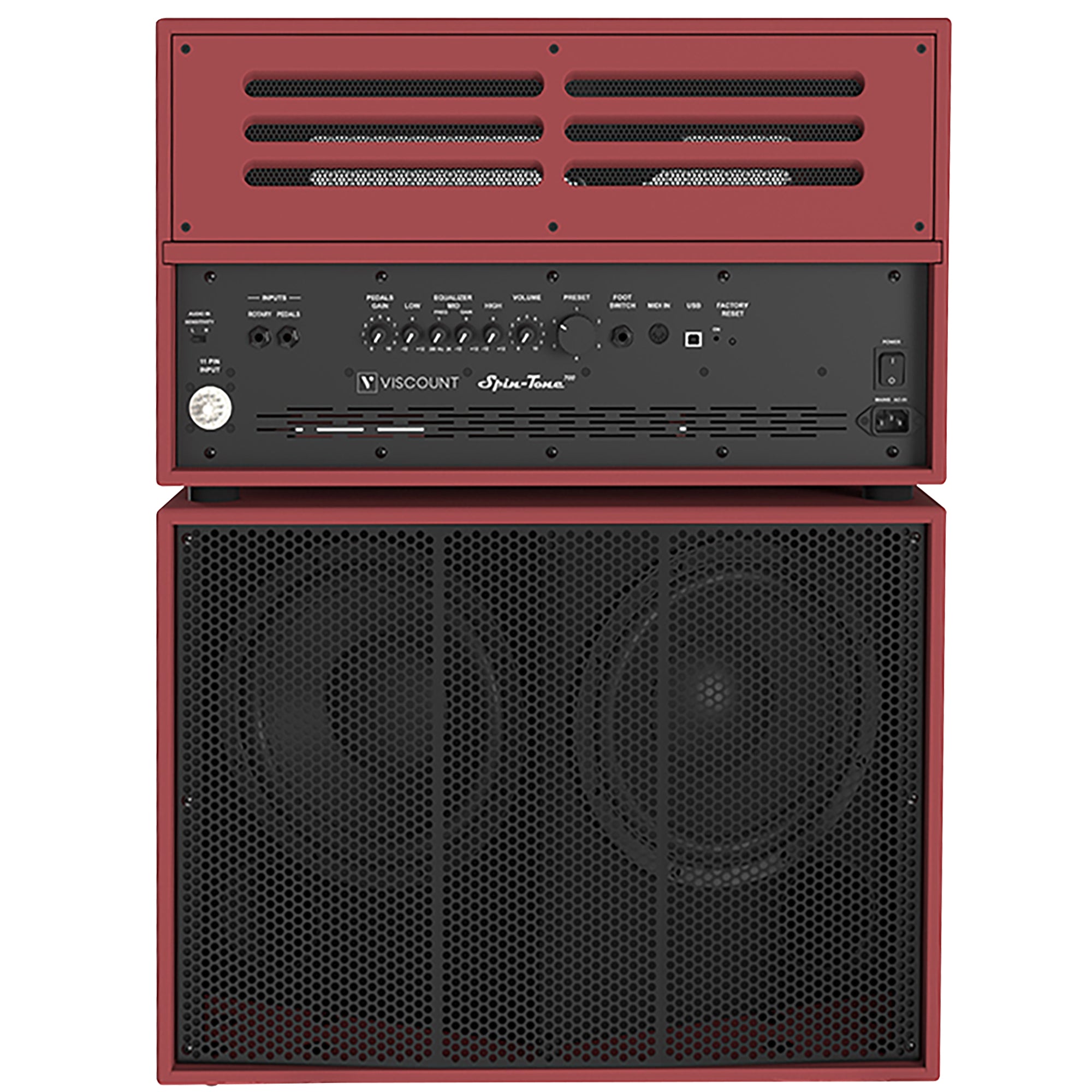 Viscount Legend Spin-Tone 700 Rotary Keyboard Amplifier - Red