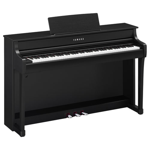 Yamaha Clavinova CLP-835 Digital Piano - Matte Black - View 3