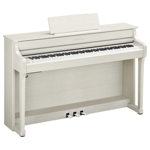 Yamaha Clavinova CLP-835 Digital Piano - White Birch - Angle view