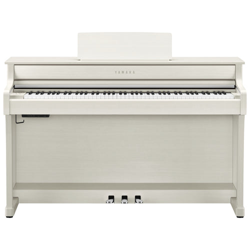 Yamaha Clavinova CLP-835 Digital Piano - White Birch - Front view