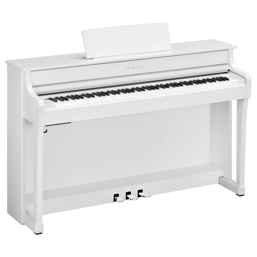 Yamaha Clavinova CLP-835 Digital Piano - Polished White - View 3