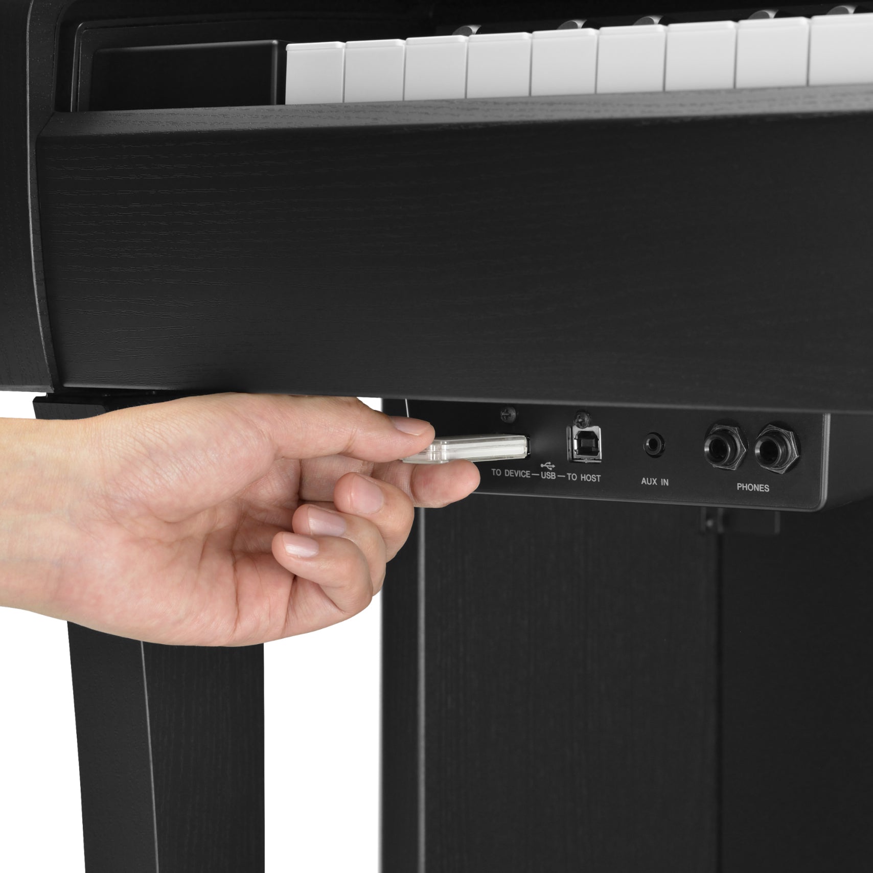 Yamaha Clavinova CLP-845 Digital Piano -  Matte Black, View 5