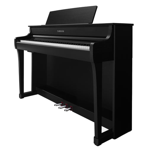 Yamaha Clavinova CLP-845 Digital Piano -  Matte Black, View 3