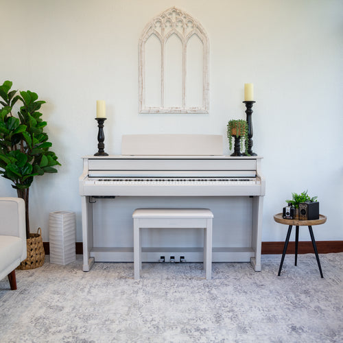 Yamaha Clavinova CLP-845 Digital Piano - White Birch, view 9