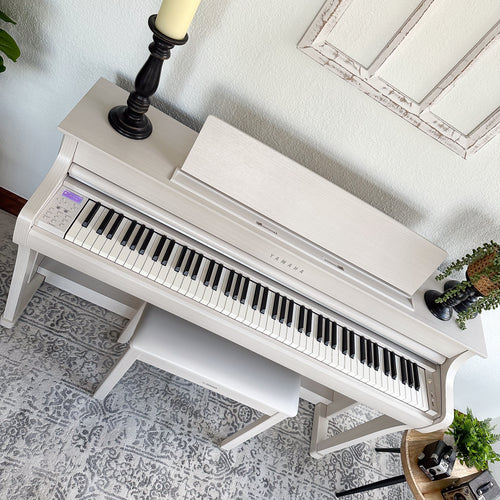 Yamaha Clavinova CLP-845 Digital Piano - White Birch, view 5