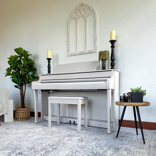 Yamaha Clavinova CLP-845 Digital Piano - White Birch, view 8