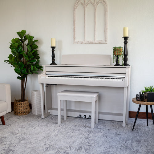 Yamaha Clavinova CLP-845 Digital Piano - White Birch, view 4