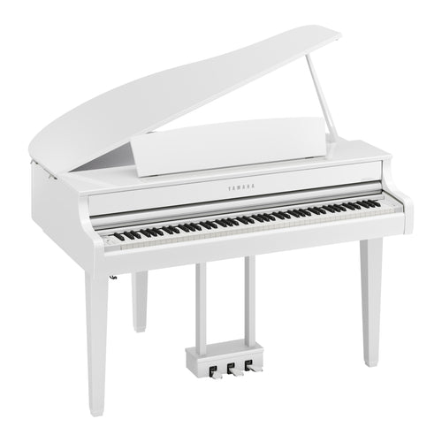 Yamaha Clavinova CLP-865GP Digital Piano - Polished White - View 22