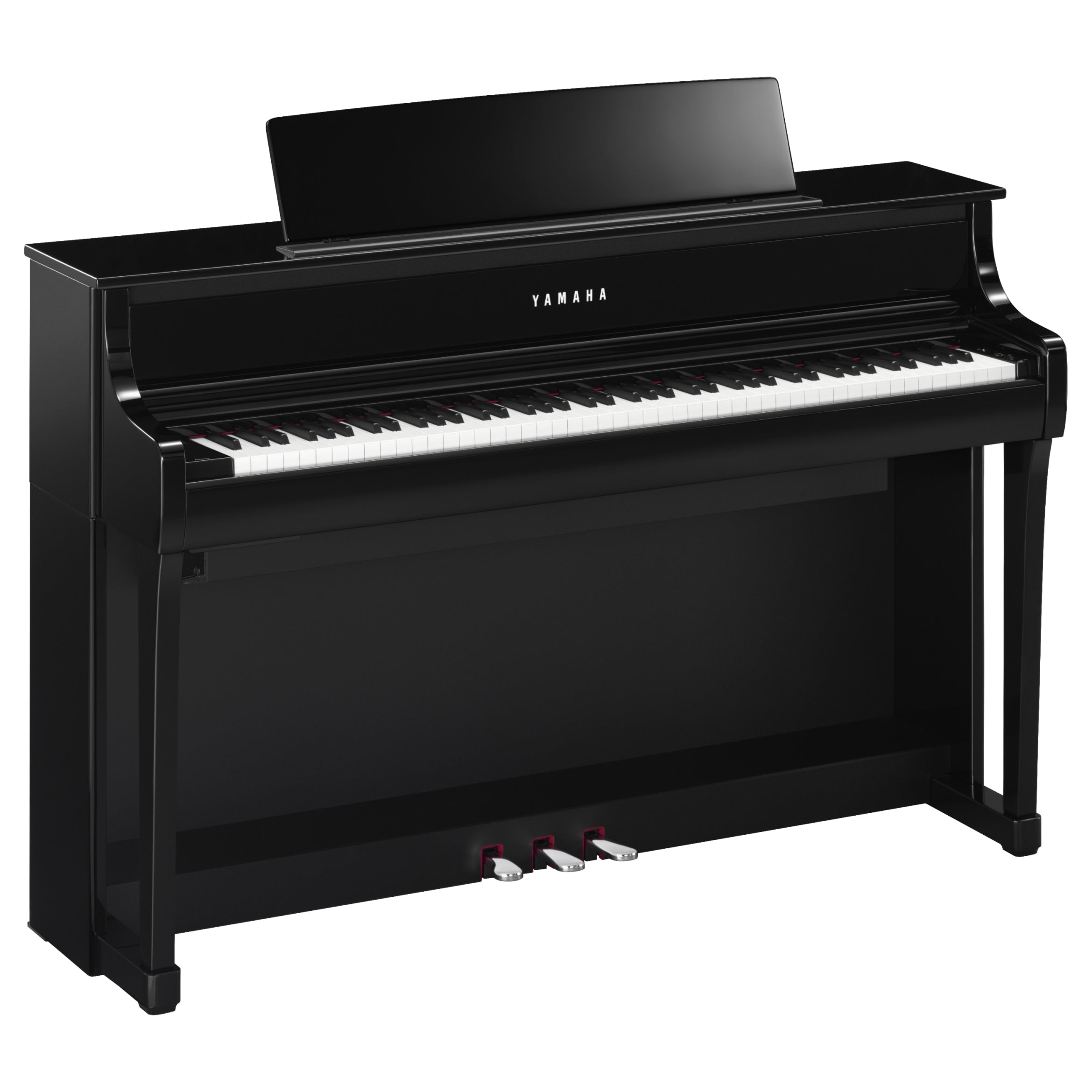 Yamaha Clavinova CLP-875 Digital Pianos - Polished Ebony, View 9