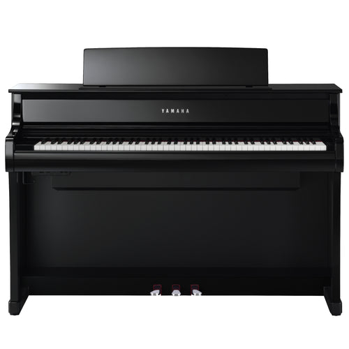 Yamaha Clavinova CLP-875 Digital Pianos - Polished Ebony, View 1