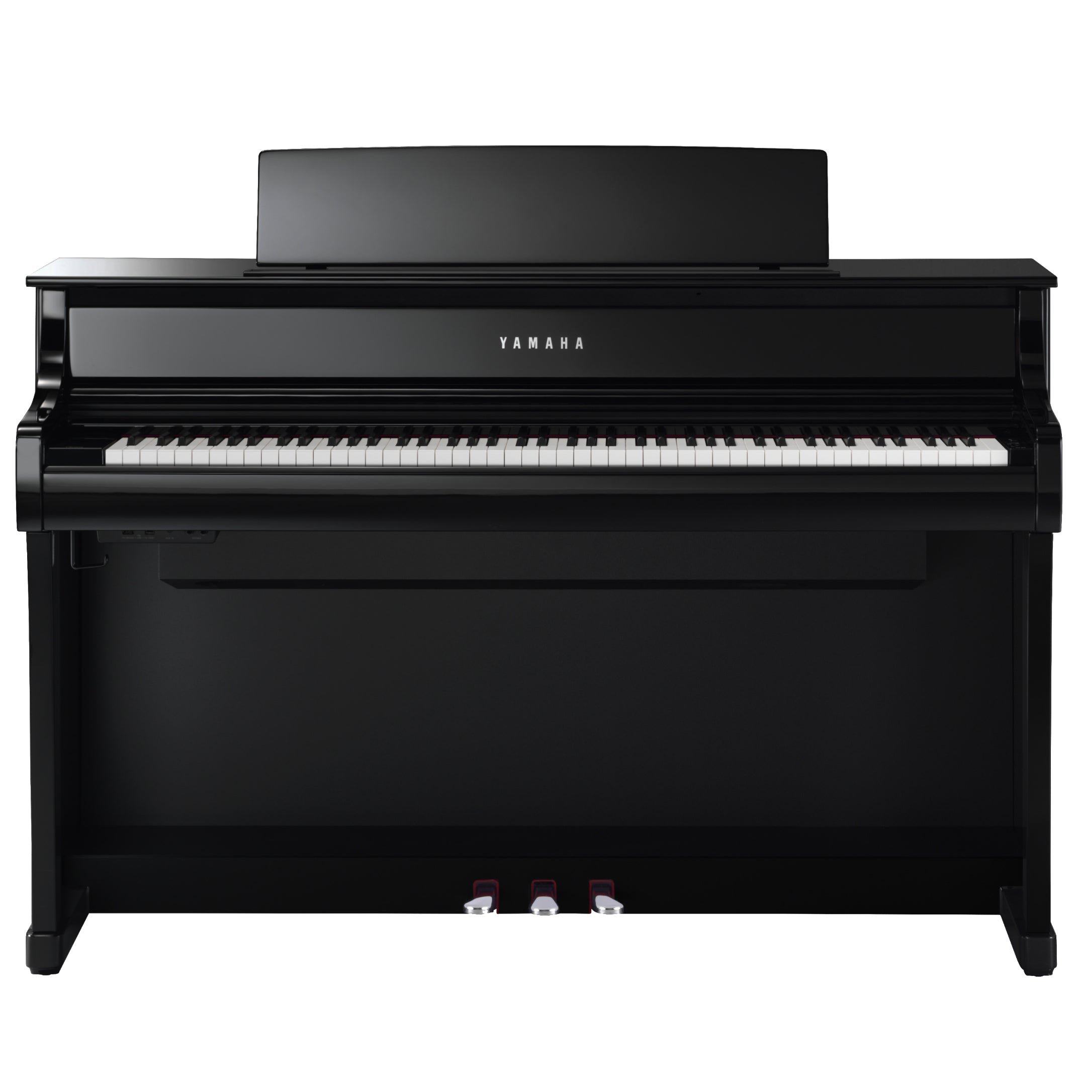 Yamaha Clavinova CLP-875 Digital Pianos - Polished Ebony, View 1